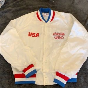 1988 Seoul Korea Olympics Coca Cola Vintage Jacket